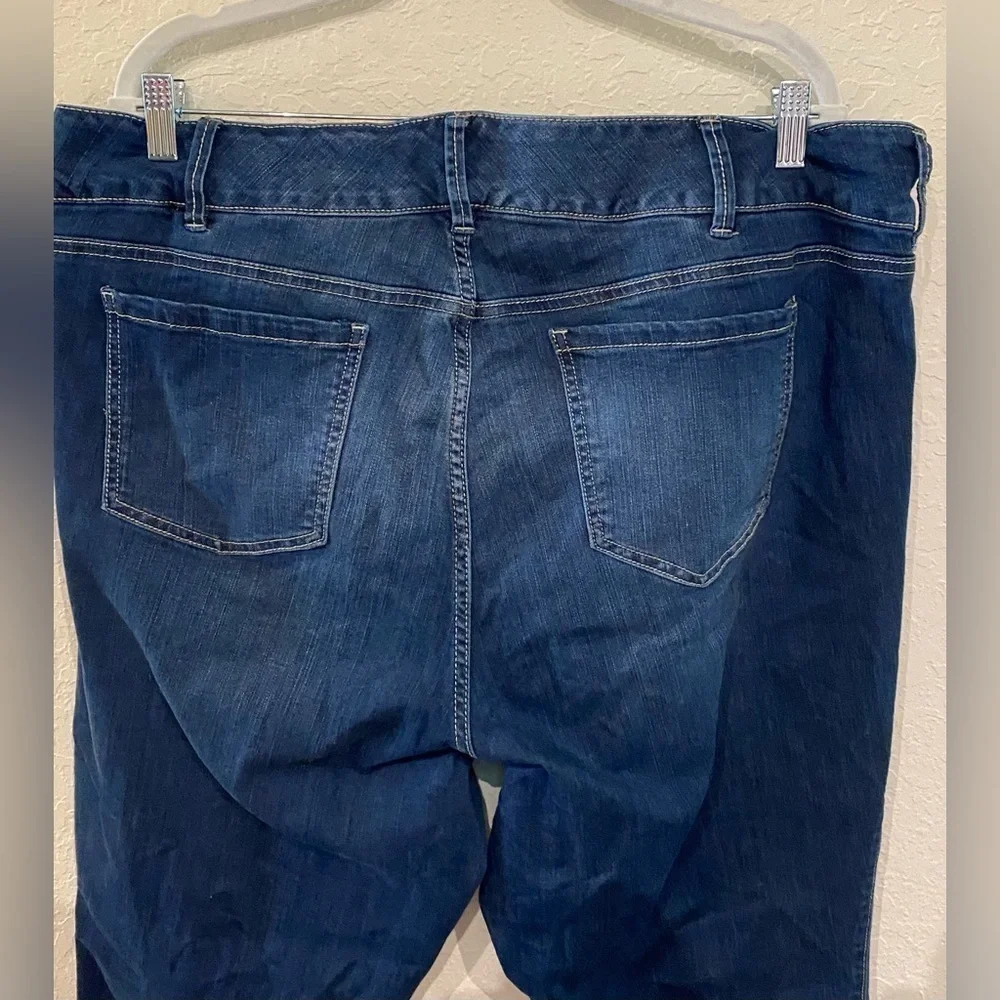 Torrid Premium Women’s Zippered Dark Wash High Rise Jeans/Jegging Size 24R - Picture 6 of 11